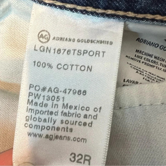 AG Phoebe Vintage High Rise Tapered Leg Jeans Portrayal Denim Casual Women’s 32 - Picture 7 of 11